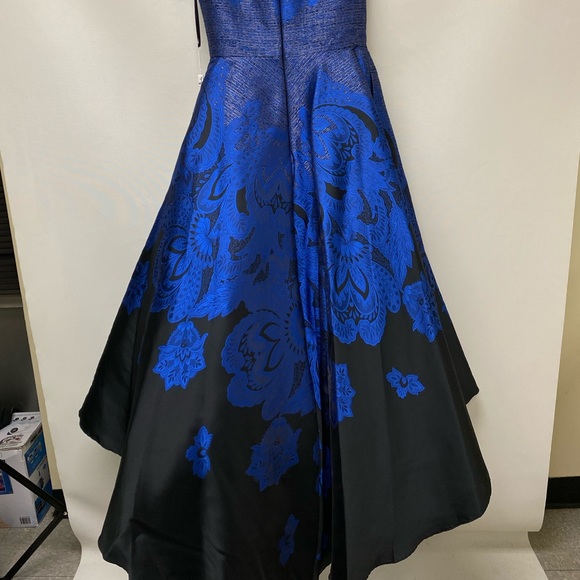 Mon Cheri High Low Illusion mesh sweetheart neckline gown - Picture 14 of 16